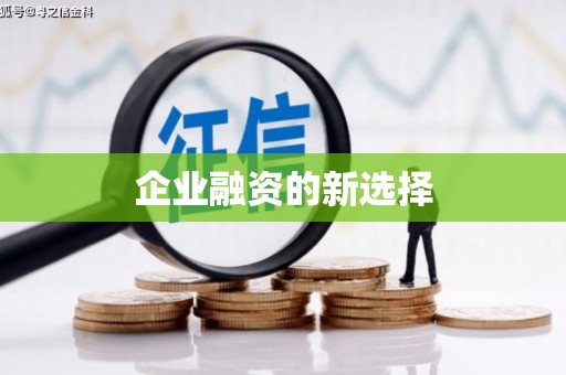 东昌府企业融资的新选择
