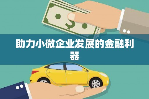 东昌府助力小微企业发展的金融利器