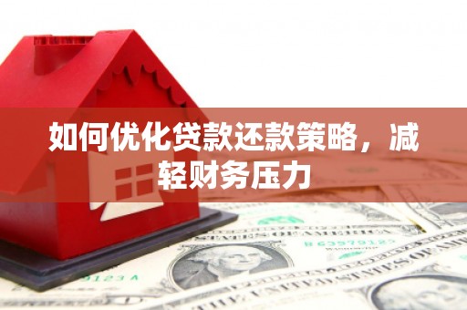 东昌府如何优化贷款还款策略，减轻财务压力