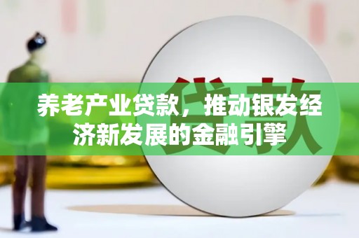 东昌府养老产业贷款，推动银发经济新发展的金融引擎