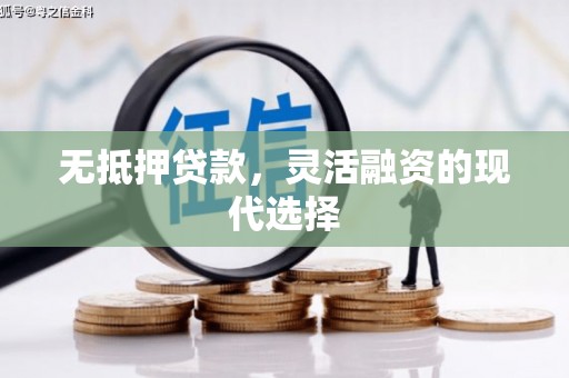 东昌府无抵押贷款，灵活融资的现代选择