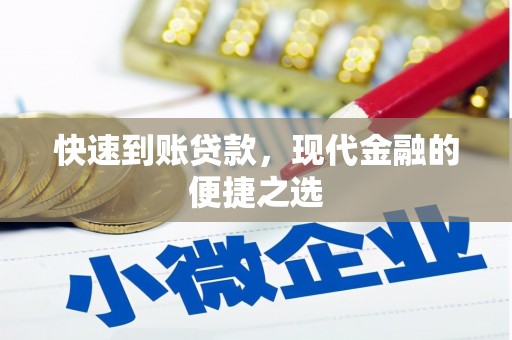 东昌府快速到账贷款，现代金融的便捷之选