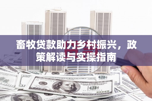 东昌府畜牧贷款助力乡村振兴，政策解读与实操指南