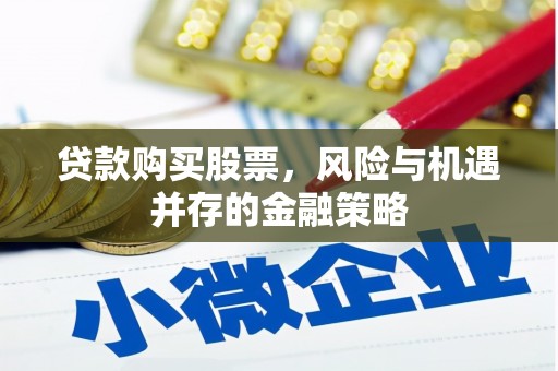 东昌府贷款购买股票，风险与机遇并存的金融策略