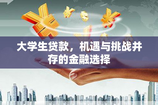 东昌府大学生贷款，机遇与挑战并存的金融选择