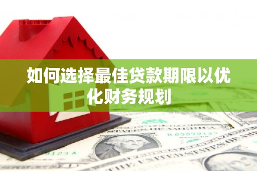 东昌府如何选择最佳贷款期限以优化财务规划