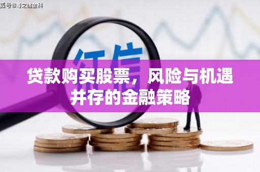 东昌府贷款购买股票，风险与机遇并存的金融策略