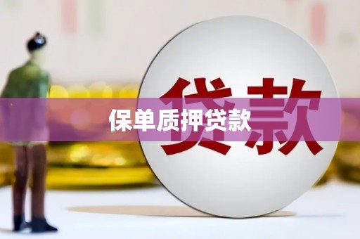东昌府保单质押贷款