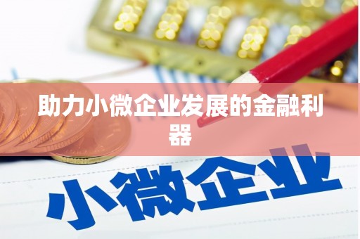 东昌府助力小微企业发展的金融利器