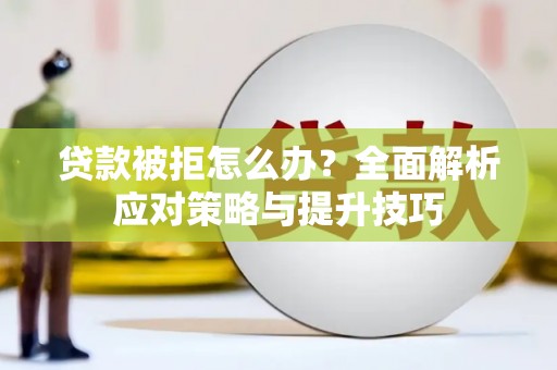 东昌府贷款被拒怎么办？全面解析应对策略与提升技巧