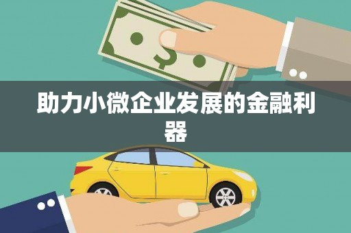 东昌府助力小微企业发展的金融利器